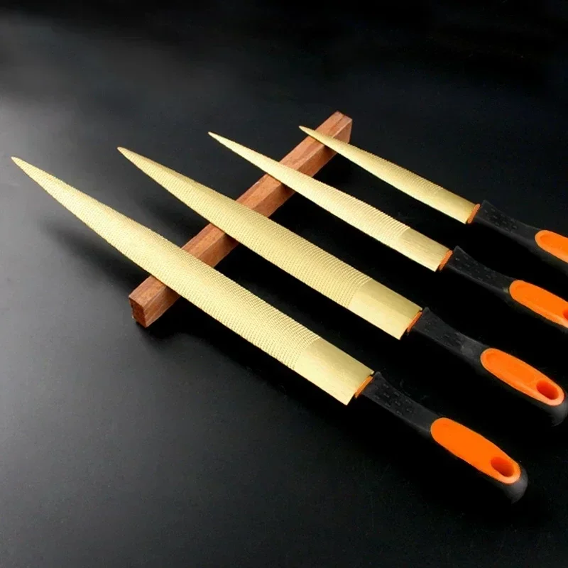Woodworking Rasps And Files - Râpe conique dorée, lime à bois,