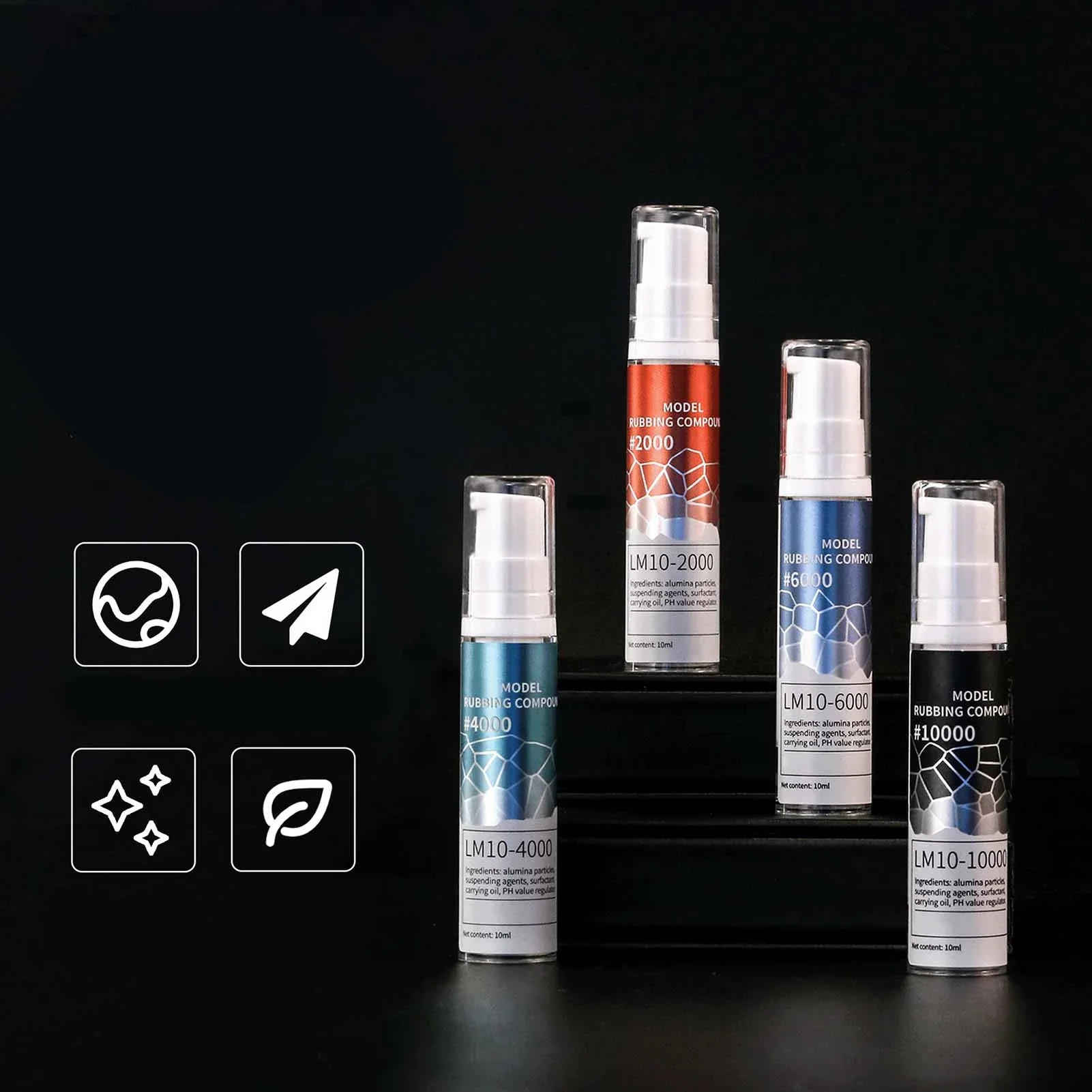 Woodworking Finishing - Dspiae Lm10 liquide de polissage boue