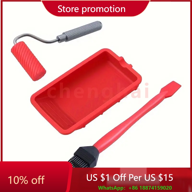 Woodworking Glue Roller - Rouleau à colle en silicone avec