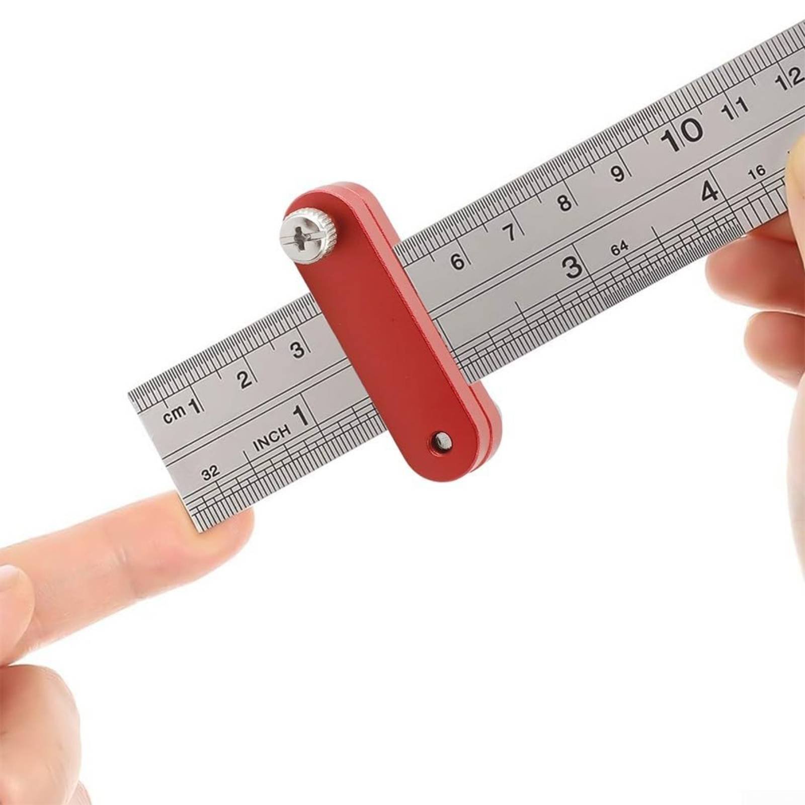 Woodworking Gauge - Butée de règle réglable pour menuisier,
