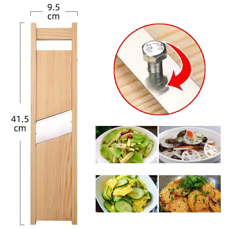 Woodworking Veneer Cutter - Coupe-légumes multifonctionnel en bois avec lame