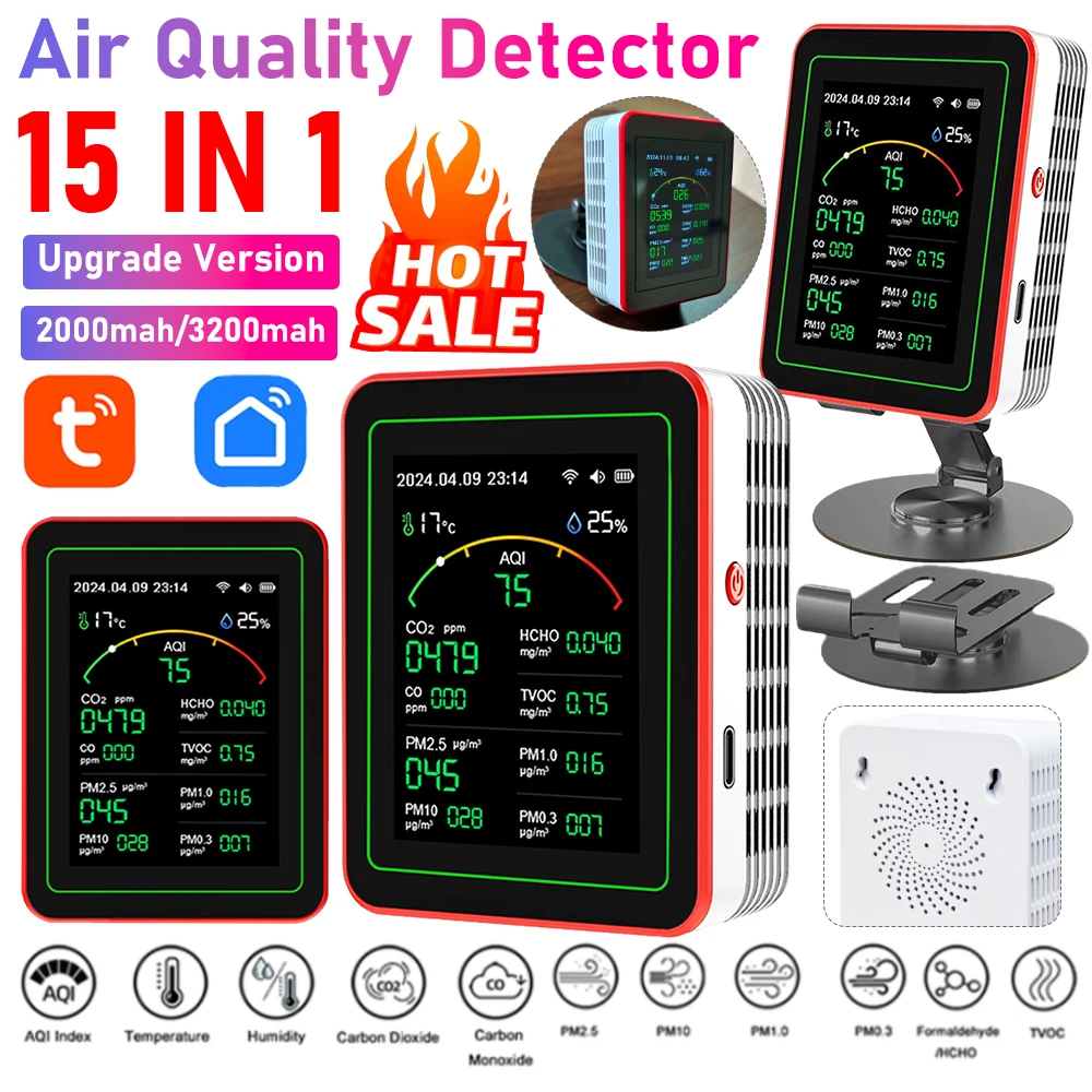 Woodworking Apps - Moniteur de qualité de l'air intérieur