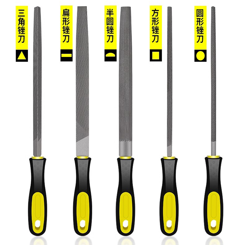 Woodworking Rasps And Files - Jeu de limes en acier industrielles,