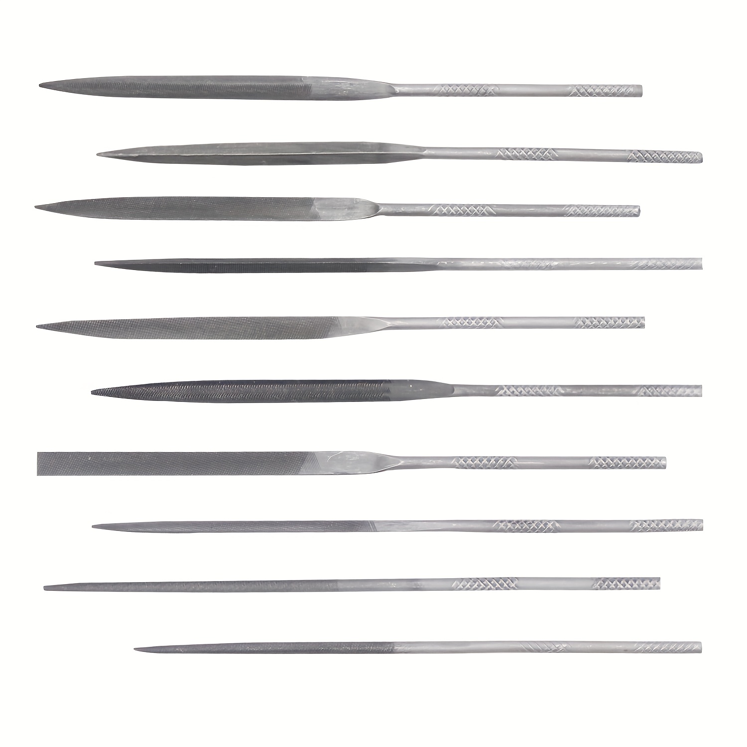Woodworking Rasps And Files - Ensemble de 10 limes à aiguilles