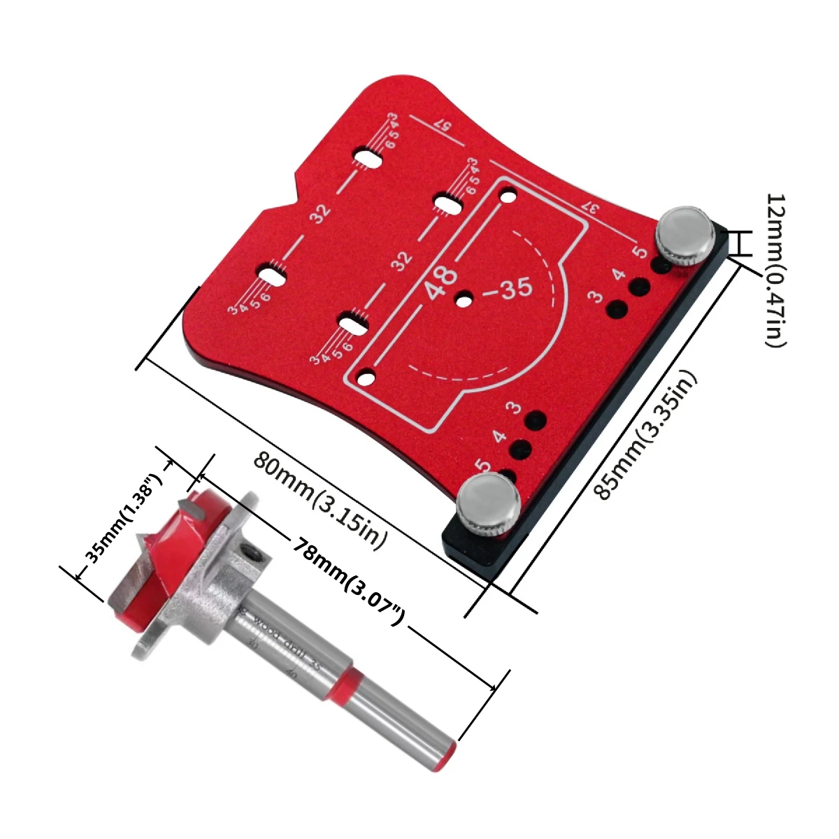 Gabarit de positionnement pour - Woodworking Finishing avis et prix