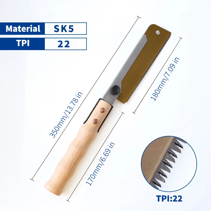 Scie à main japonaise de 7 pou - Japanese Pull Saw avis et prix