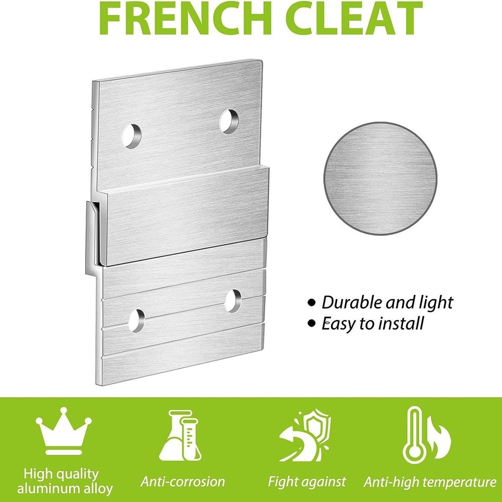 Support mural en alliage d'alu - Woodworking French Cleat avis et prix