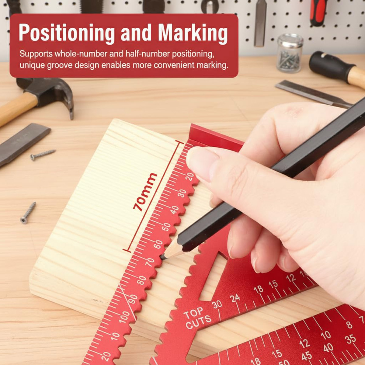 Équerre rapide en alliage d'al - Woodworking Essentials avis et prix
