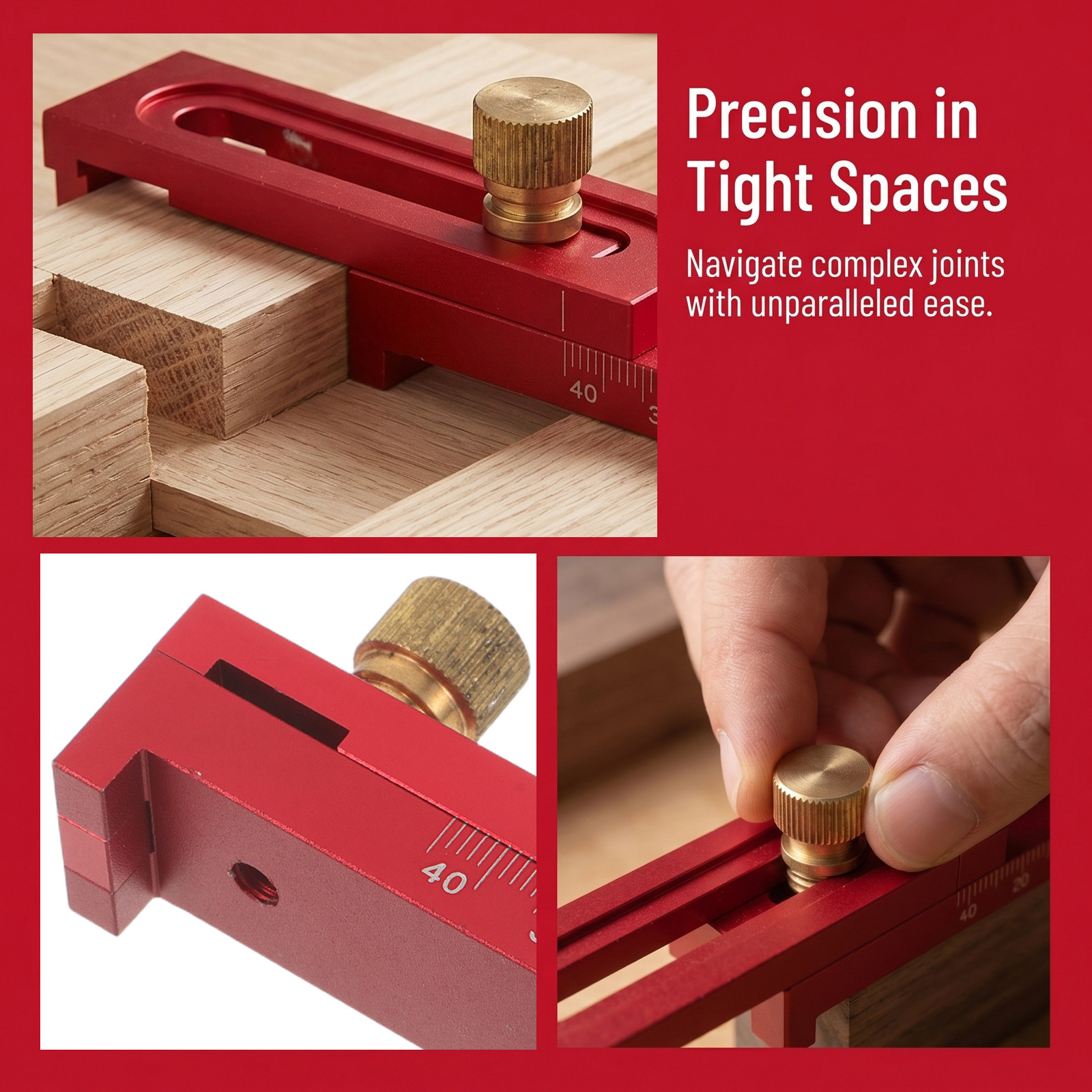 Règle de mesure pour le travai - Woodworking Joints avis et prix