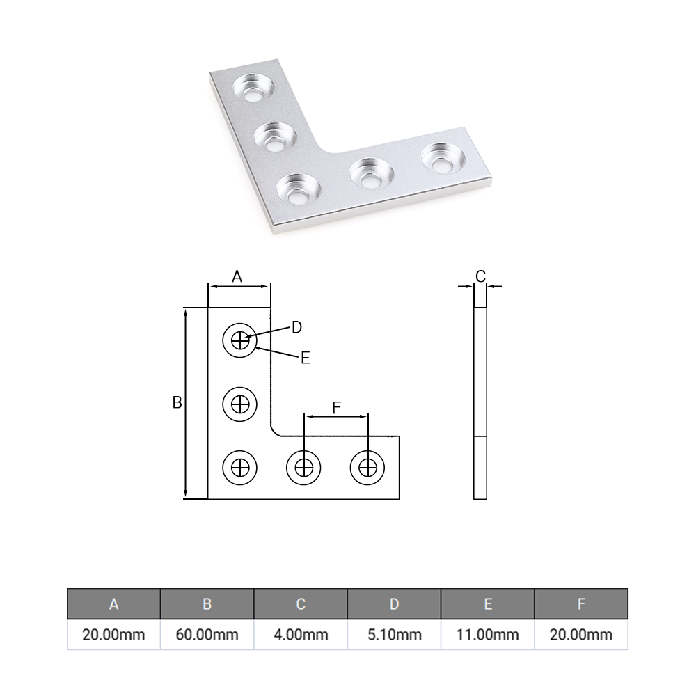 Lot de 2 connecteurs d'angle e - Woodworking Joints avis et prix