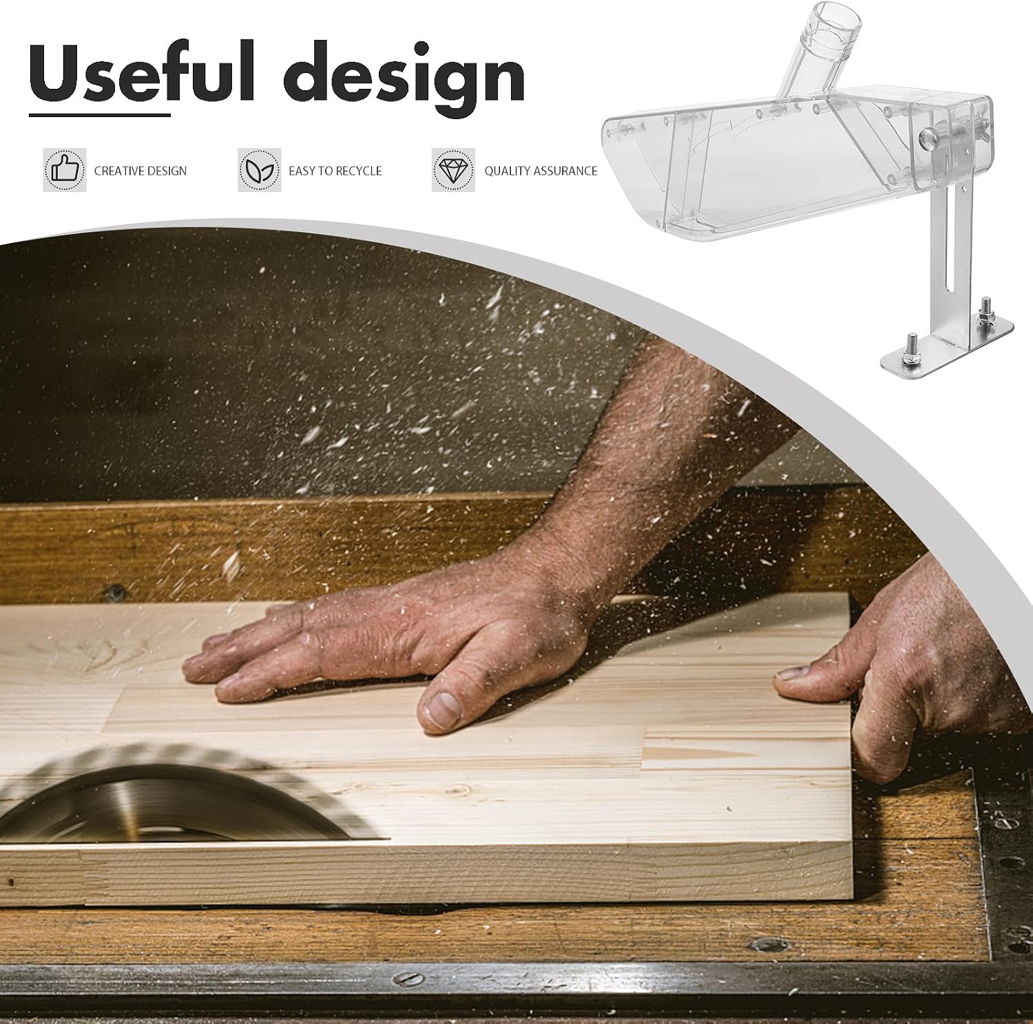 Cache de protection transparen - Woodworking Essentials avis et prix