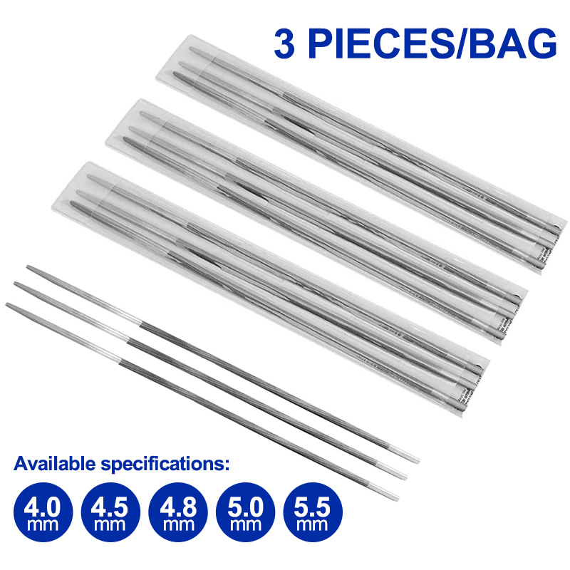 XCAN Lot de 3 limes à chaîne d - Woodworking Rasps And Files avis et prix